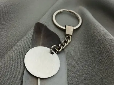 Брелок круглий