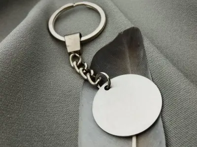 Брелок круглий