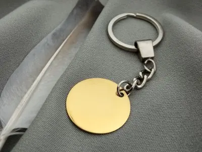 Брелок круглий