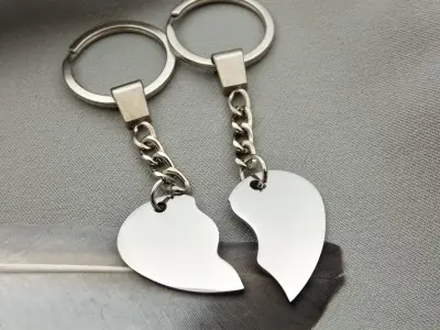 Брелок Половинки серця