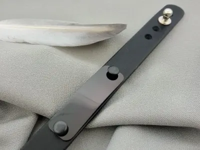 Шкіряний браслет з табличкою Шкіряний браслет з табличкою