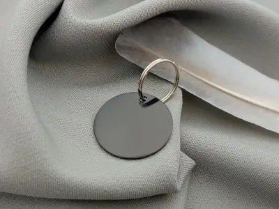 Круглий адресник