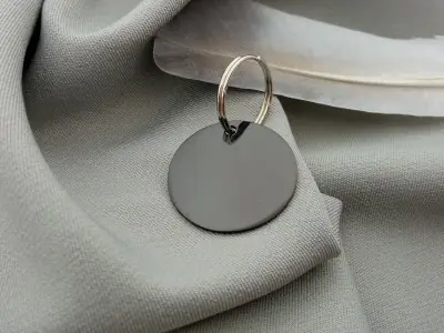 Круглий адресник