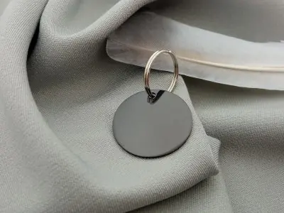 Круглий адресник