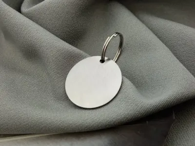 Круглий адресник