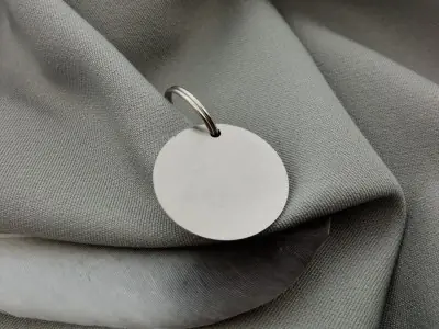 Круглий адресник