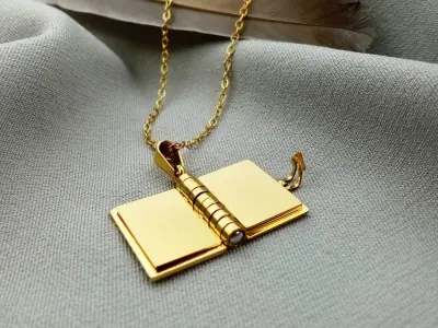 Кулон "Книга"