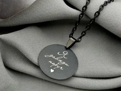 Кулон круглий