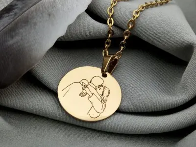 Кулон круглий