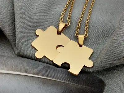 Кулон "Пазлики"