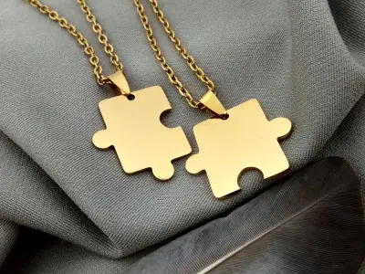 Кулон "Пазлики"