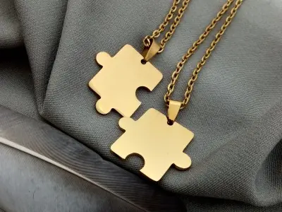 Кулон "Пазлики"