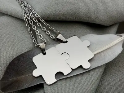 Кулон "Пазлики"