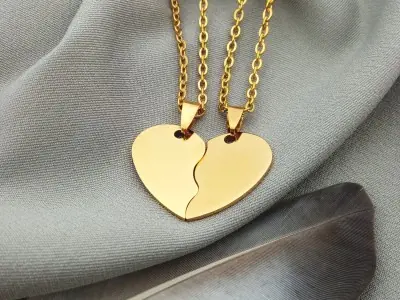 Кулон "Половинки серця"