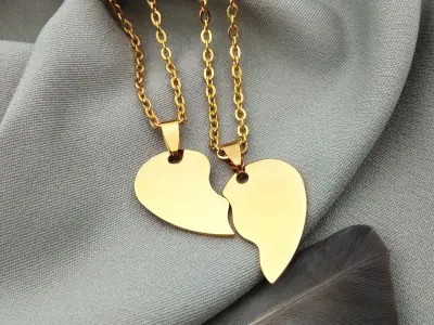Кулон "Половинки серця"