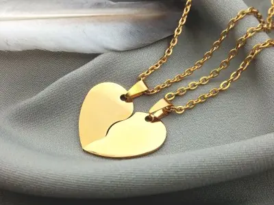 Кулон "Половинки серця"