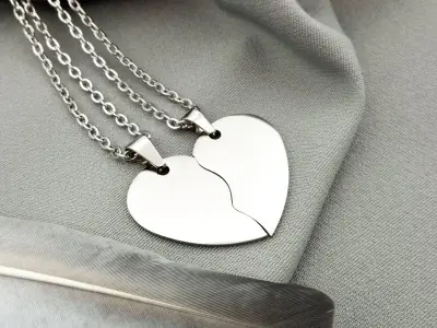 Кулон "Половинки серця"