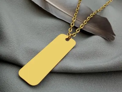 Кулон вертикальний