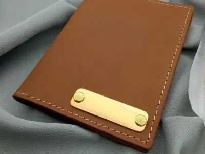 Обкладинка для паспорта з табличкою