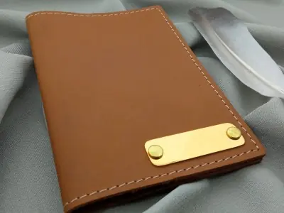 Обкладинка для паспорта з табличкою