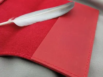 Обкладинка для паспорта з табличкою