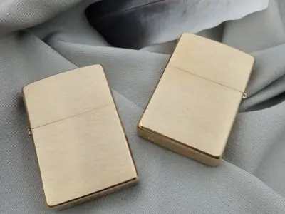 ZIPPO Brushed Brass 204B запальничка