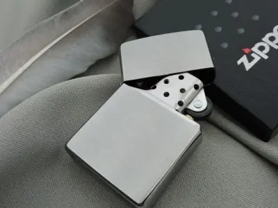 ZIPPO Brushed Chrome 200 запальничка ZIPPO Brushed Chrome 200 запальничка