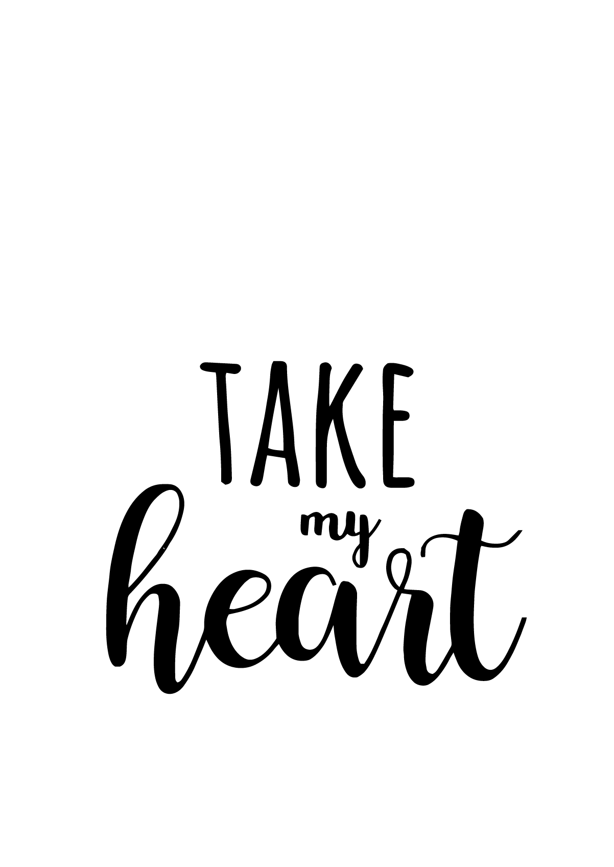 Take my heart